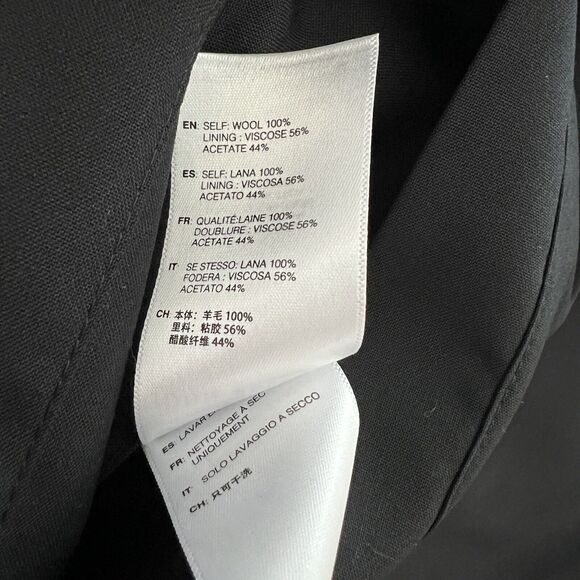 John Elliot Wool Coach's Jacket Black Size 3/L - Picture 10 of 14